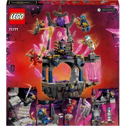 LEGO Ninjago Il Tempio del Re dei Cristalli, Set Serie TV Crystallized, Playset con Minifigure, Giochi per Bambini da 8 Anni in 
