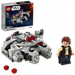 LEGO - Star Wars Microfighter Millennium Falcon, Giocattolo con Minifigure di Han Solo, LG75295