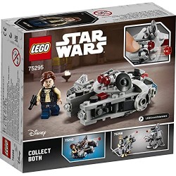 LEGO - Star Wars Microfighter Millennium Falcon, Giocattolo con Minifigure di Han Solo, LG75295