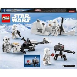 LEGO Star Wars Battle Pack Soldati Artici, Include 4 Personaggi, Giocattoli per Bambino dai 6 Anni in su, 75320
