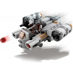 LEGO Star Wars Microfighter Razor Crest, Playset con Cannoniera Mandalorian e Minifigure per Bambini dai 6 Anni in su, 75321