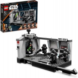 LEGO Star Wars l’Attacco del Dark Trooper, Giocattolo Costruibile da Collezione, Guerre Stellari Mandalorian con Minifigure di L