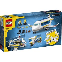 LEGO Minions L’addestramento del Minion Pilota, Aereo Giocattolo Costruibile con Bob e Stuart, Giocattoli per Bambini di 4+ Anni