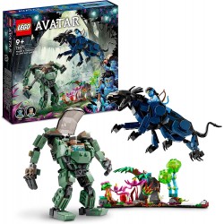 LEGO 75571 - Avatar Neytiri e Thanator vs. Quaritch con Tuta AMP - LG75571