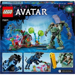 LEGO 75571 - Avatar Neytiri e Thanator vs. Quaritch con Tuta AMP - LG75571