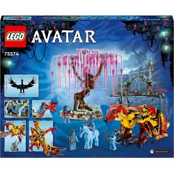 LEGO 75574 - Avatar Toruk Makto e l’Albero delle Anime, Modellino da Costruire di Pandora con Elementi Fluorescenti, Minifigure,