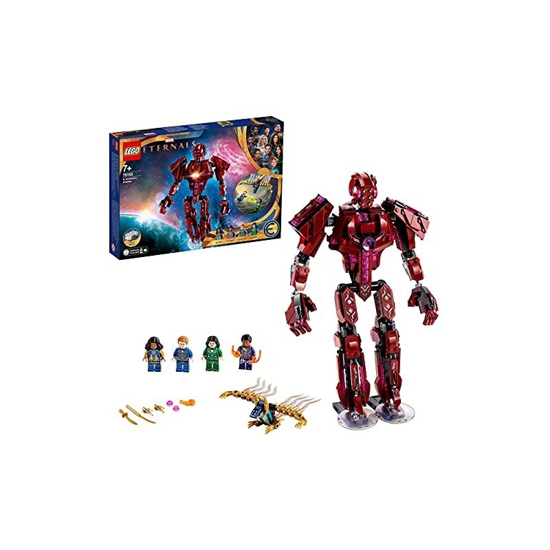 LEGO Marvel All'Ombra Di Arishem, Giocattoli Bambini 7 Anni e Più,  Minifigure Supereroi, Idee Regalo