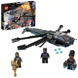 LEGO Super Heroes Il Dragone Volante di Black Panther, Giocattolo per Bambini di 8 Anni dei Supereroi Marvel Avengers, 76186