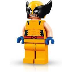 LEGO Marvel Armatura Mech Wolverine, Mattoncini Creativi con Action Figure, Giochi per Bambini dai 7 Anni in su, 76202