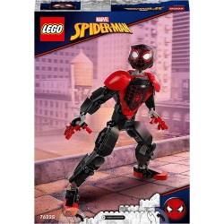 LEGO 76225 - Marvel Personaggio di Miles Morales, Action Figure di Spider-Man Snodabile, Supereroe da Collezione - LG76225
