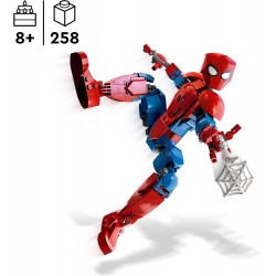 LEGO 76226 - Marvel Personaggio di Spider-Man, Set con Action Figure Snodabile, Film Supereroi, Modellino da Collezione - LG7622