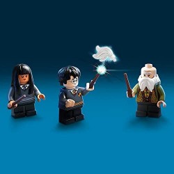 LEGO Harry Potter Lezione di Incantesimi a Hogwarts, Playset da Collezione Portatile in Custodia da Viaggio, 76385