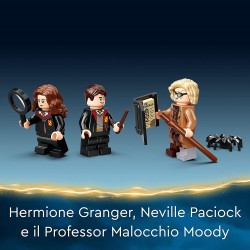 LEGO Harry Potter Lezione di Difesa a Hogwarts, Libro di Magia, Regalo da Collezione con il Professor Moody, Giochi Playbook Por