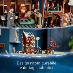 LEGO Harry Potter La Stamberga Strillante e il Platano Picchiatore, Mondo Magico, Modellino da Costruire con Minifigure, Giochi 