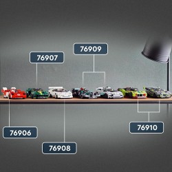 LEGO Speed Champions Lotus Evija, Macchina Giocattolo da Corsa, Modello Replica Auto Sportiva con Minifigure Pilota, Set da Coll