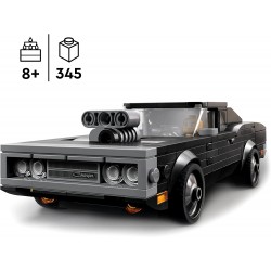 LEGO 76912 - Speed Champions Fast & Furious 1970 Dodge Charger R/T con Minifigure di Dominic Toretto, Set da Collezione - LG7691