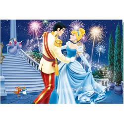 Lisciani Giochi - Cinderella Disney Princess Puzzle, 35 Pezzi, Multicolore, 46546