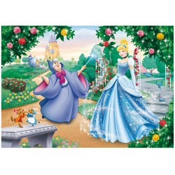 Lisciani Giochi Disney Puzzle Supermaxi 150, Cinderella, 46720