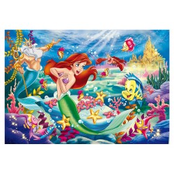 Lisciani Giochi - The Little Mermaid Princess Disney Puzzle, 35 Pezzi, Multicolore, 48168