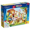 Lisciani Giochi- Mickey & Friends Disney Puzzle, 35 Pezzi, Multicolore, 48199