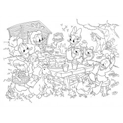 Lisciani Giochi- Mickey & Friends Disney Puzzle, 35 Pezzi, Multicolore, 48199