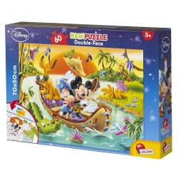 Lisciani Giochi - Maxi Puzzle Double Face - Mickey Mouse, 48205