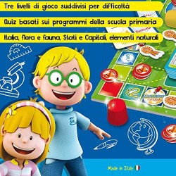 Lisciani Giochi Giro Geo Giochi Educativi, Multicolore, 48908