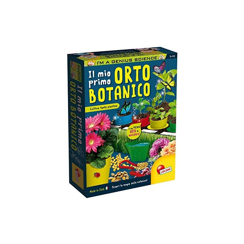 Lisciani Giochi- Piccolo Genio 48991 I m a Genius Il Mio Primo Orto Botanico, Multicolore