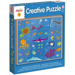 Ludattica Legno Creative Puzzle The Sea