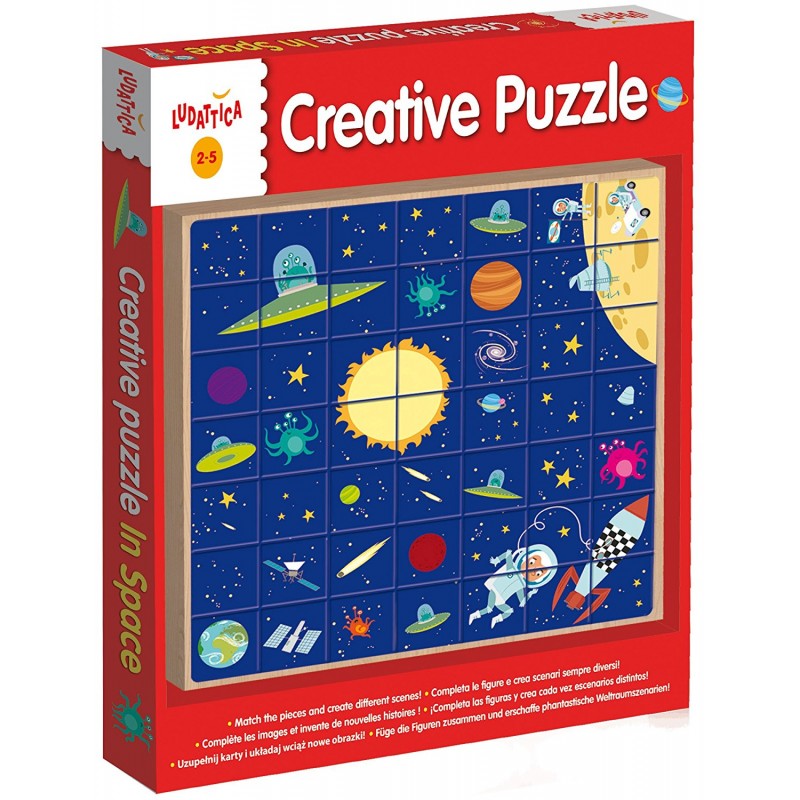 Ludattica Legno Creative Puzzle In Space