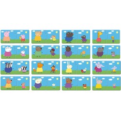 lisciani giochi- peppa pig games-logic, multicolore, 64892.0