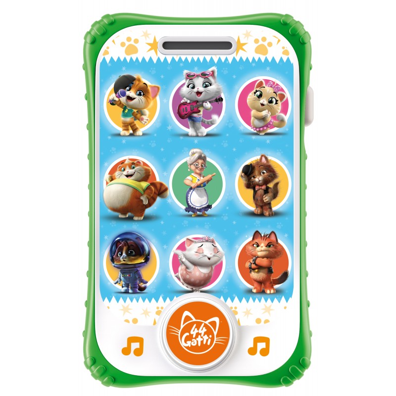 lisciani giochi 72071 44 gatti baby smartphone touch