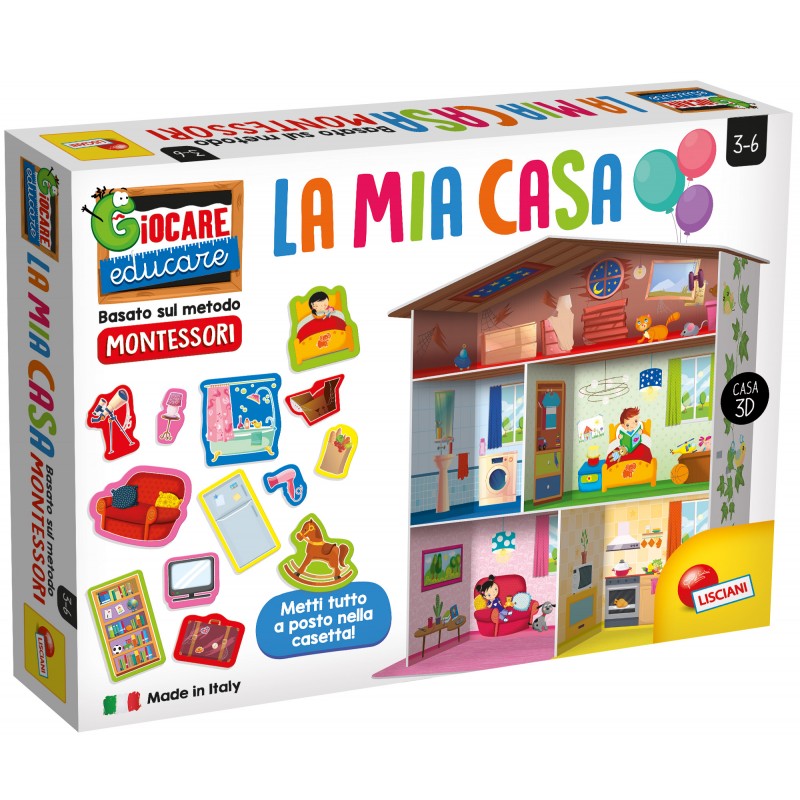 liscianigiochi- giocare educare, montessori la mia casa, 72477