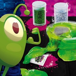lisciani giochi- crazy science dottor slime ass, display 18 pezzi, multicolore, 73023