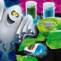 lisciani giochi- crazy science dottor slime ass, display 18 pezzi, multicolore, 73023