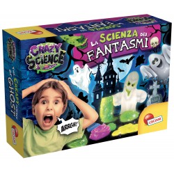 lisciani giochi- crazy science laboratorio la scienza dei fantasmi, multicolore, 73078