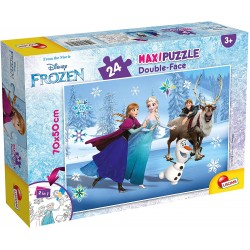 Lisciani Giochi - Disney Puzzle Supermaxi 24, Frozen, 74075