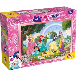 Lisciani Giochi - Disney Puzzle Supermaxi 24, Princess, 74082