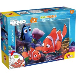 Lisciani Giochi - Disney Puzzle Supermaxi 24, Nemo, 74112