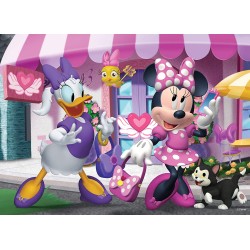 Lisciani giochi- Disney Junior - Minnie Mickey & Friends Puzzle, 35 Pezzi, Multicolore, 74136