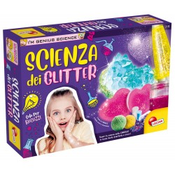 Lisciani giochi - I m a Genius gioco per bambini scienza dei glitter, multicolore, 77007