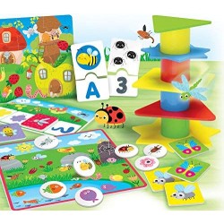 Lisciani Giochi- Carotina Baby La Raccolta Giochi Educativi, Multicolore, 79896