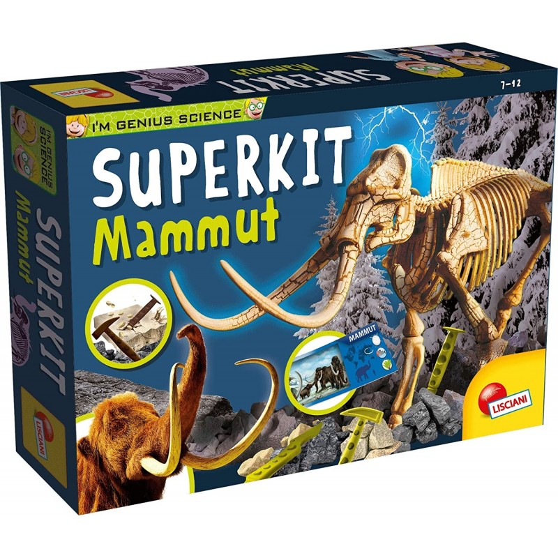 Lisciani Giochi - I m a Genius Super Kit Mammuth, 79964