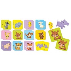Lisciani Giochi- Carotina Baby Memo Cuccioli Gioco Educativo, Multicolore, 80052