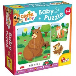 Lisciani Giochi- Carotina Baby Il Bosco Puzzle, Multicolore, 80076