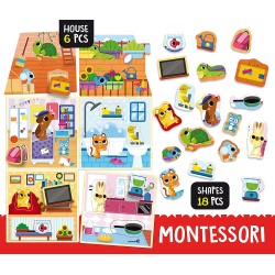 Lisciani Giochi - Montessori Pet House - 80120