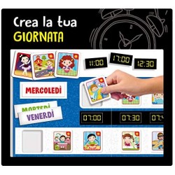 Lisciani Giochi- Montessori La Mia Giornata La Torre dell Orologio Gioco Educativo, Multicolore, 80137
