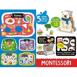 Lisciani Giochi- Montessori Che Si Mangia Gioco Educativo, Multicolore, 80151