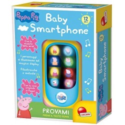 Lisciani Giochi Peppa Pig Baby Smartphone LED, 80229