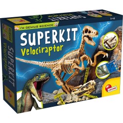 Lisciani - I m genius science, superkit Velociraptor, età 7+, LI80632